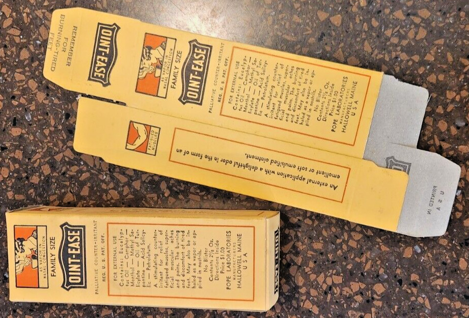 OINT-EASE Box. New Old Stock
