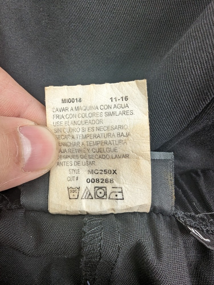 McDonalds Maternity Employee Uniform Work Pants Size 2XL Regular Black