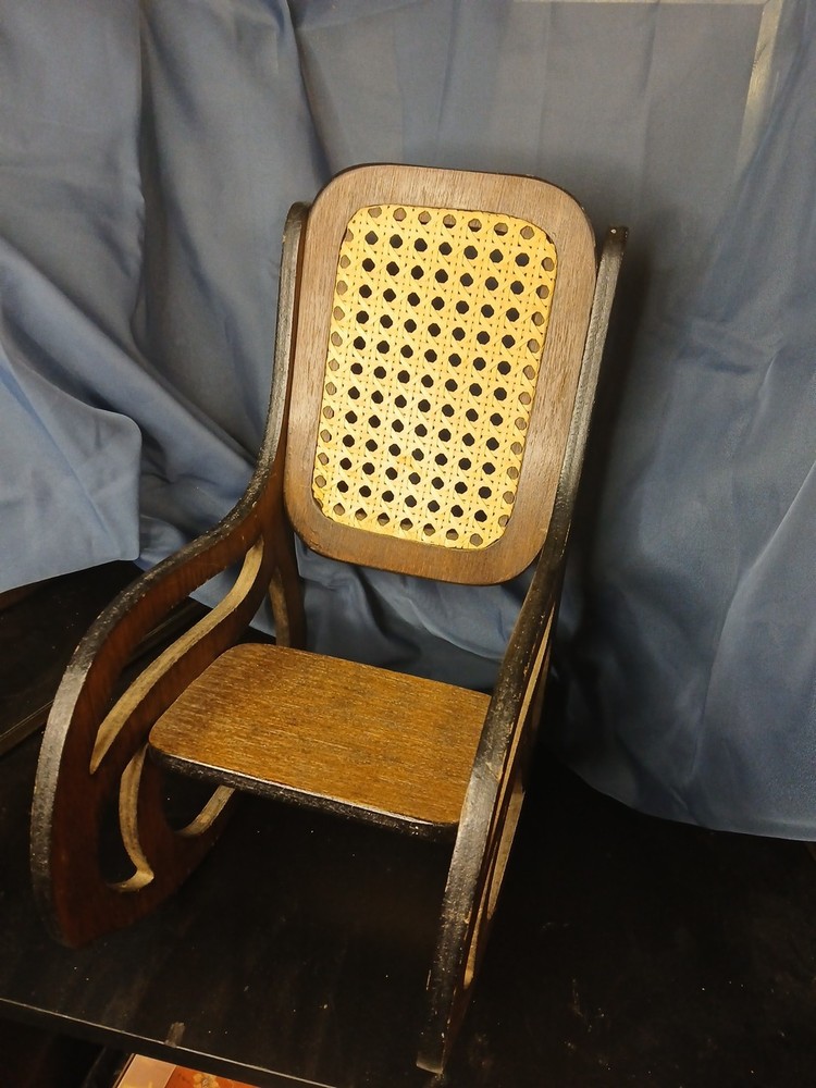 Miniature Vintage Doll Chair