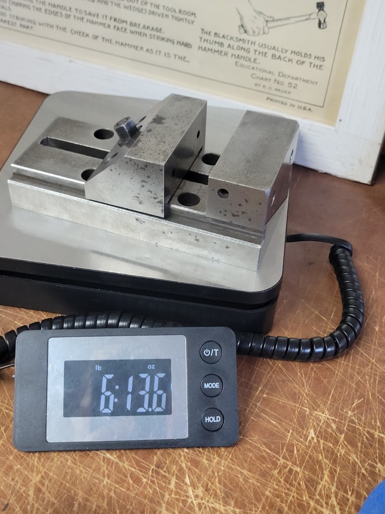 Hermann Schmidt Tool Makers Precision Vise, Machinist