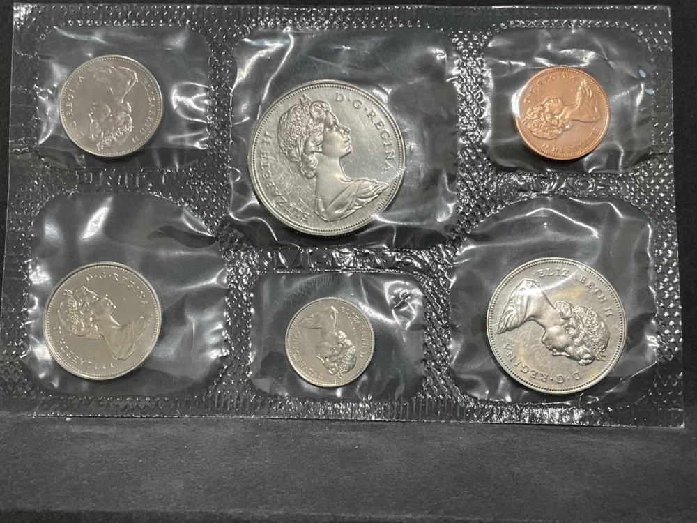 Canada 1970 Uncirculated 6 Coin Set, Manitoba Centennial