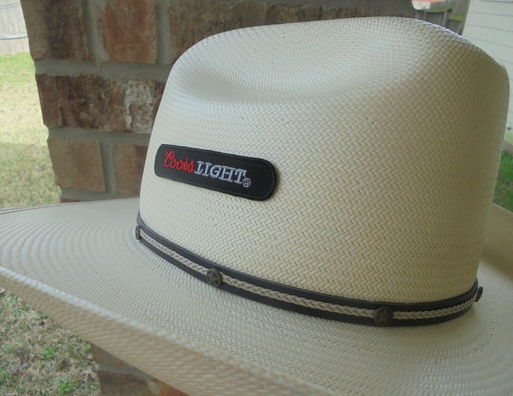 NEW/UNUSED COORS LIGHT ADHESIVE BACK HAT PATCH