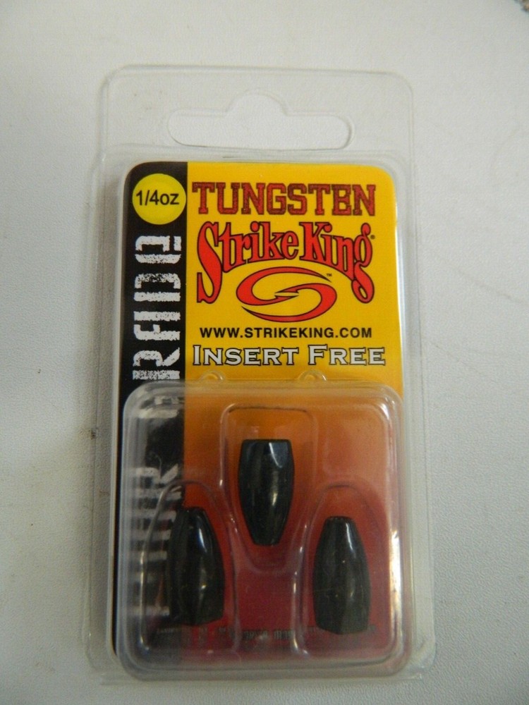 Strike king Tour Grade Tungsten bullet weights codeTGWT14-10
