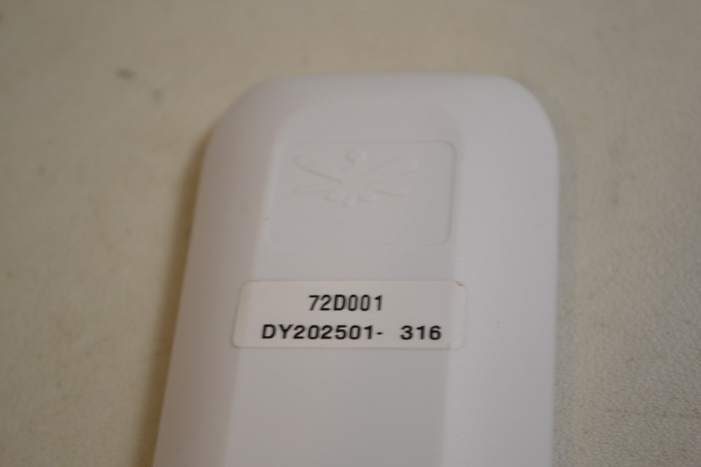 Fan Remote Control DY02501-316