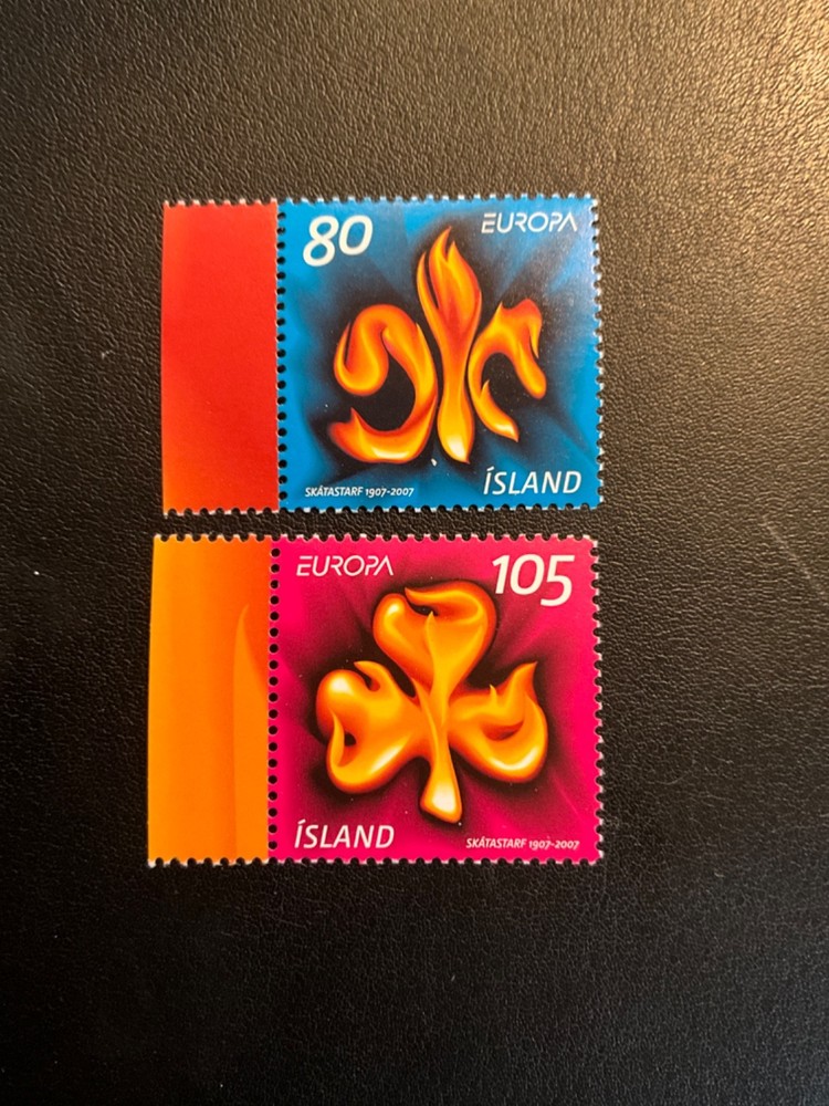 Stamps Iceland Scott #1093-4 nh