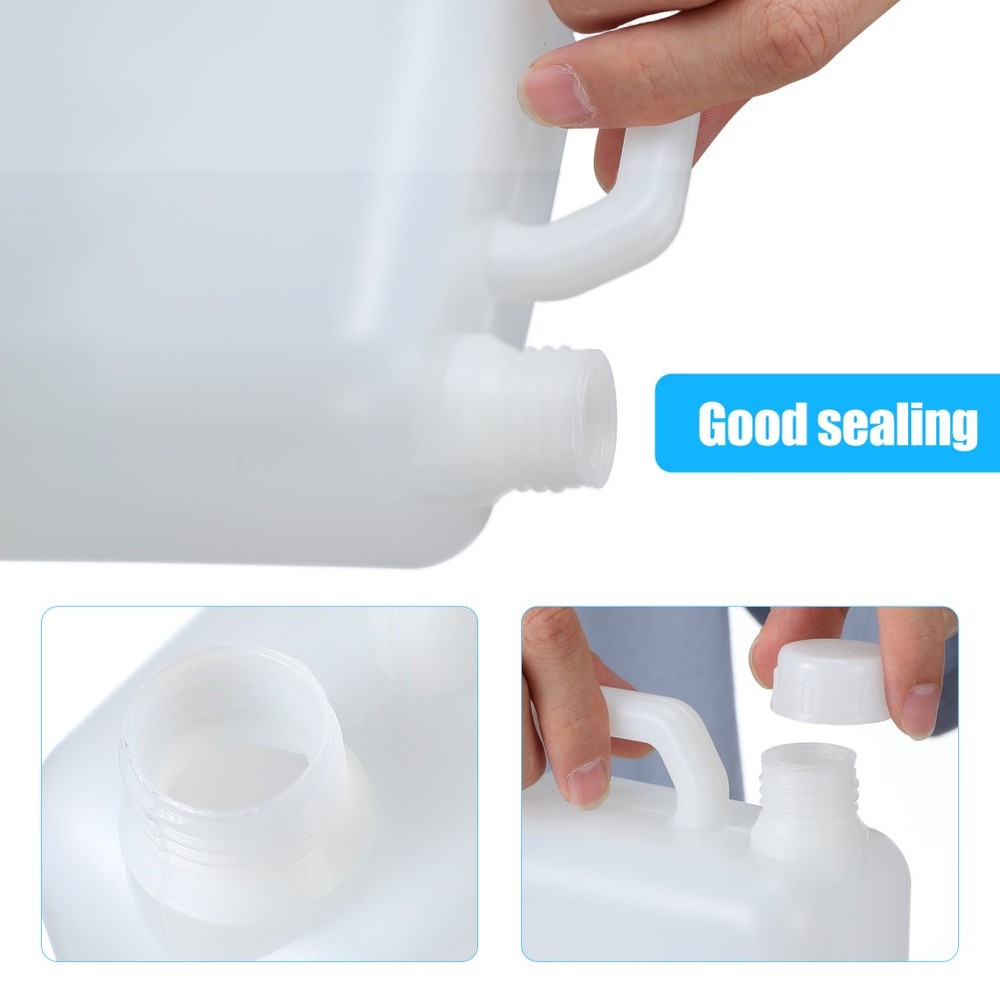 2 Pcs Milk Container Empty Gallon Jug Jugs with Lids Liquid Containers