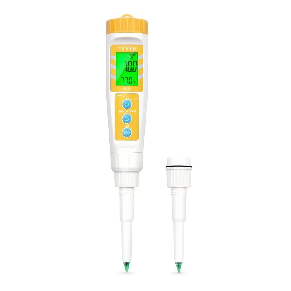 Digital Food pH Meter with Replaceable Probe pH Tester for Meat, Bread