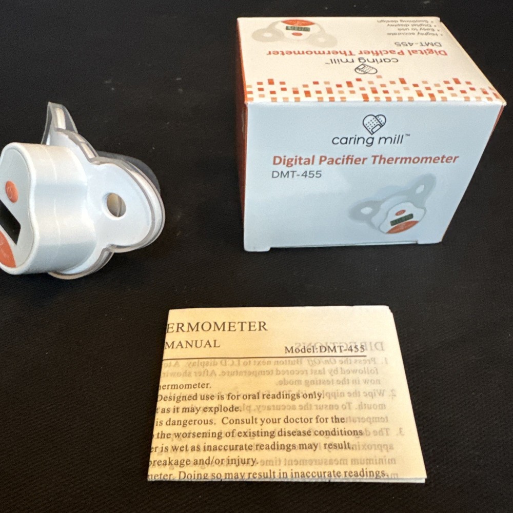 BNIB Digital Baby Pacifier Thermometer Unopened DMT-455