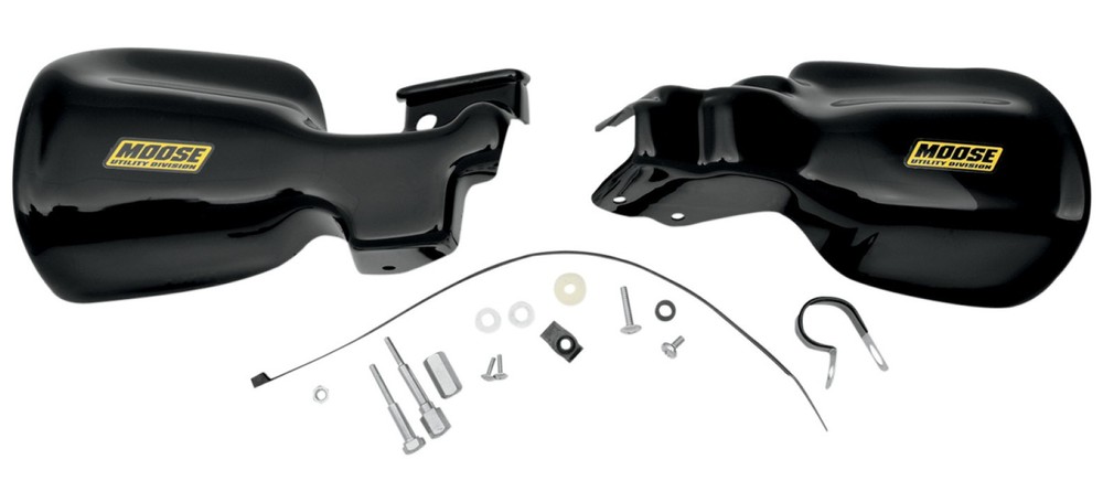 Moose ATV Black Plastic Handguards (0635-0195)