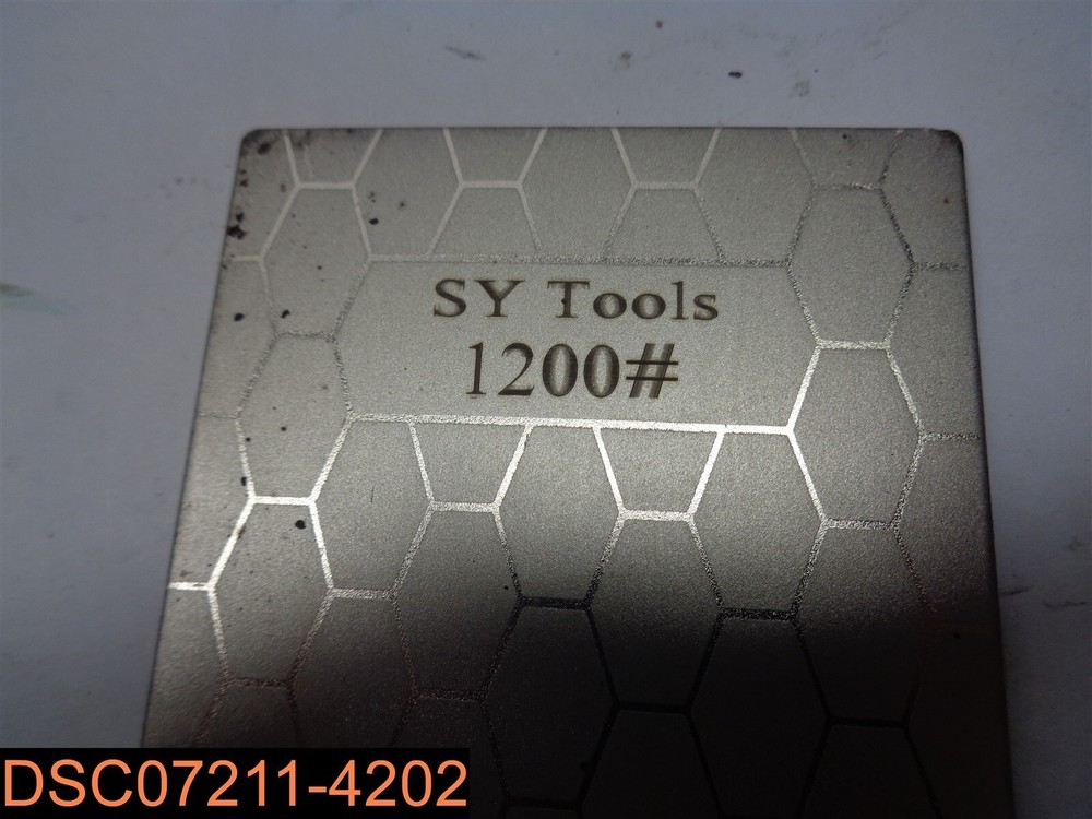 Has 2 Small Dents: SY Tools Sharpening blade #1200 with diamond coating