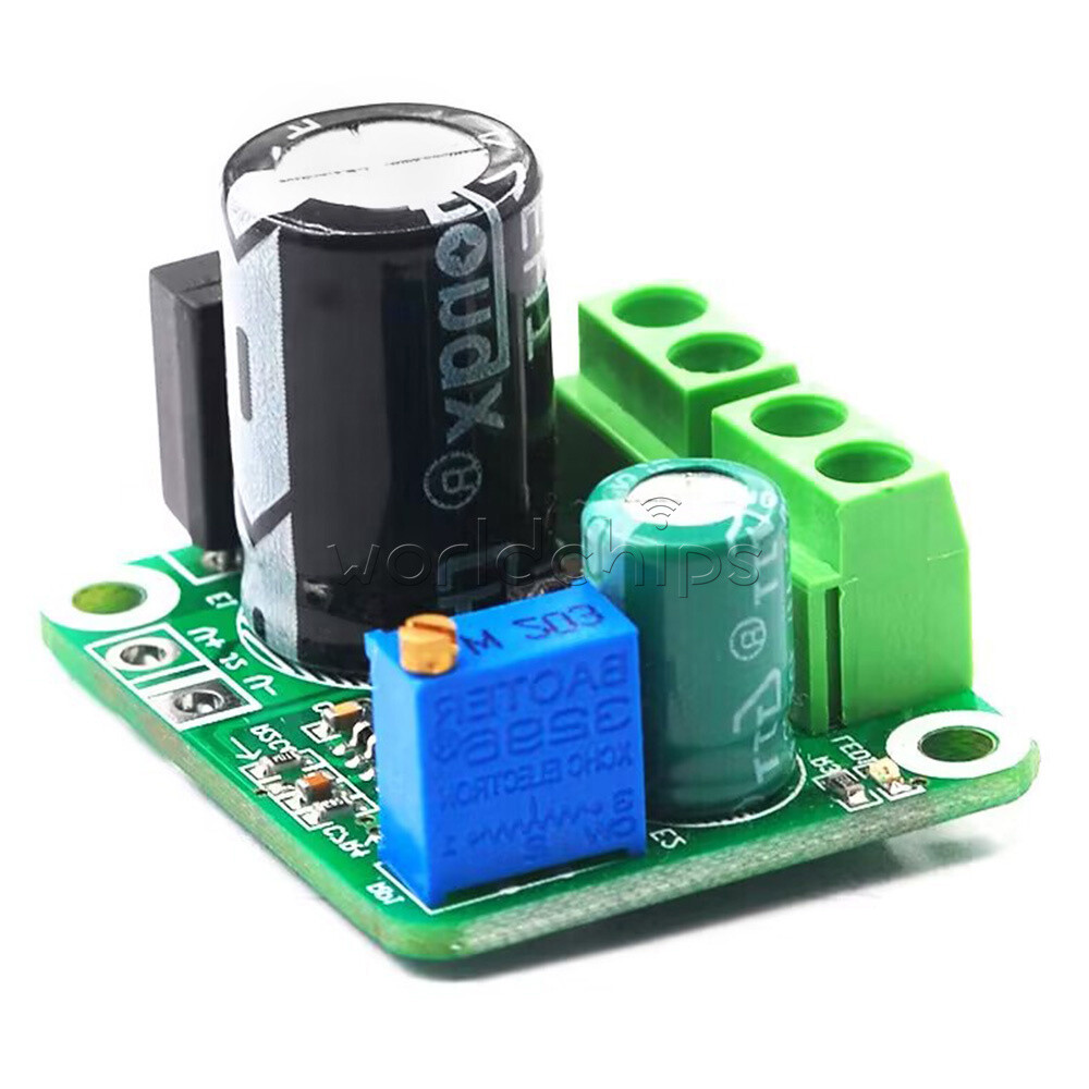 AC/DC-DC 5-20V to 5-32V Step-Down Buck Power Supply Module With Rectifier Filter