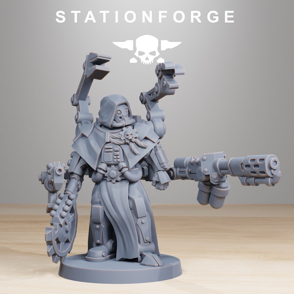 Scavenger Vicars x10, Priests, Tech Adept, Mech Division, Stationforge