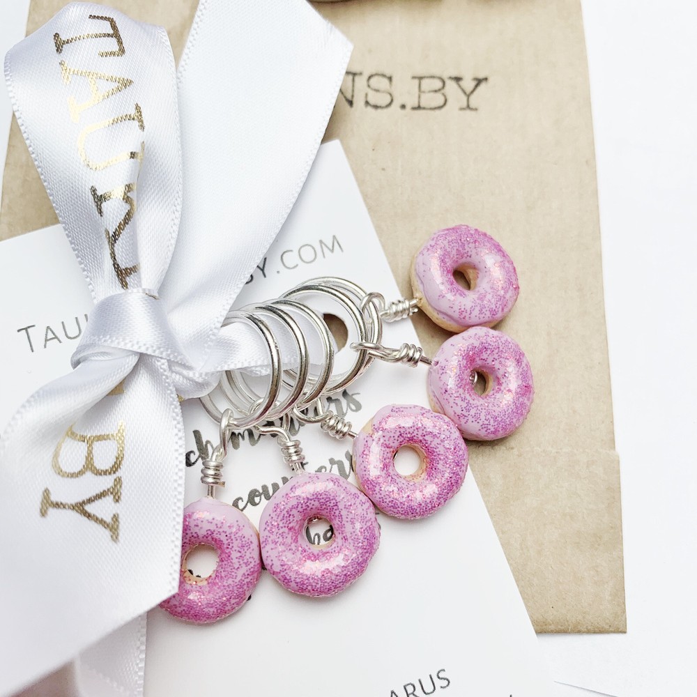 Donut Stitch Markers For Knitting