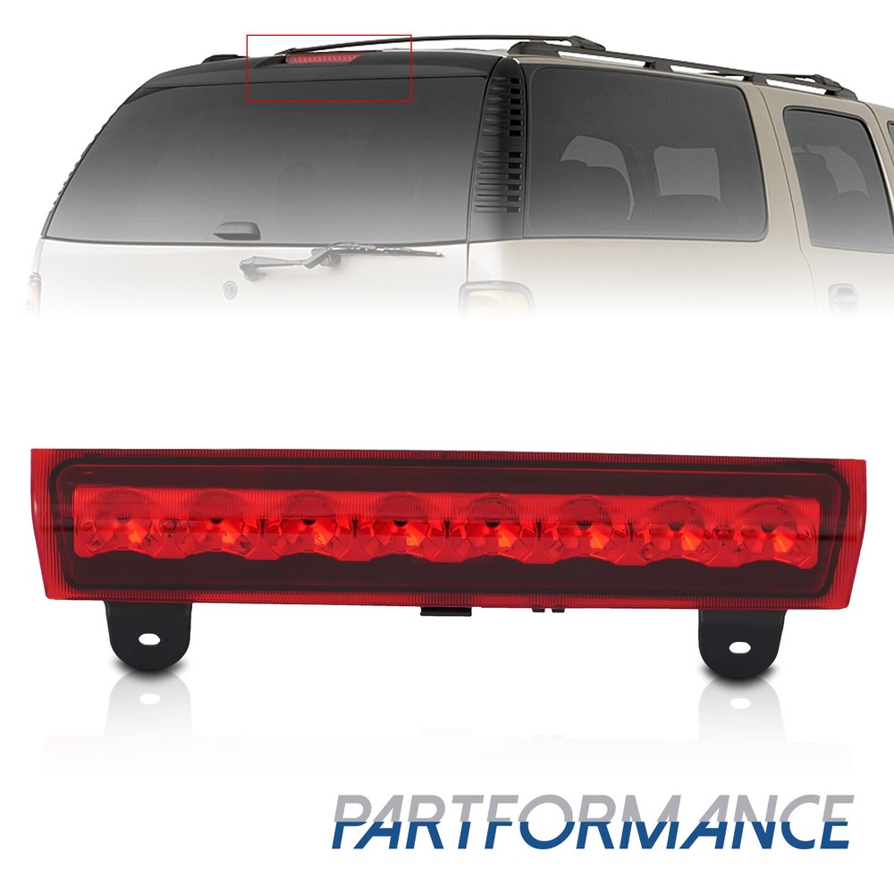 Led 3rd Third Brake Light For 2000-2006 Chevy Suburban Tahoe GMC Yukon Red