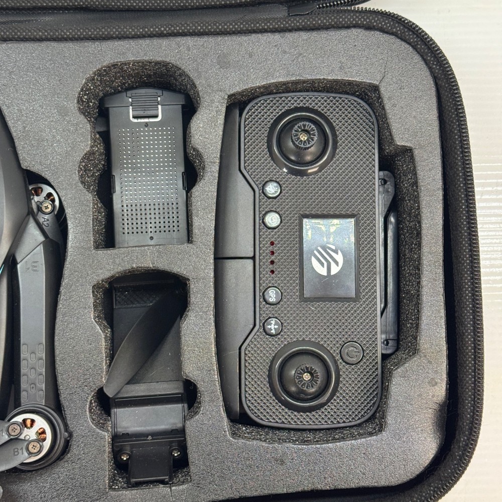 Sky Flow 4K Aerial Camera Drone Image Stabilization & Carrying Case