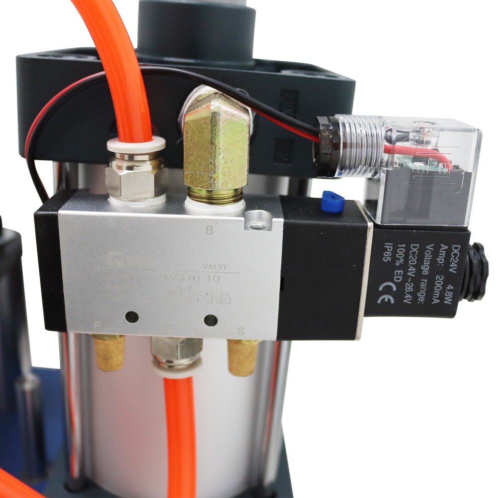 1102lb Pneumatic Punch Press Machine with Controller&Emergency Stop Switch 110V