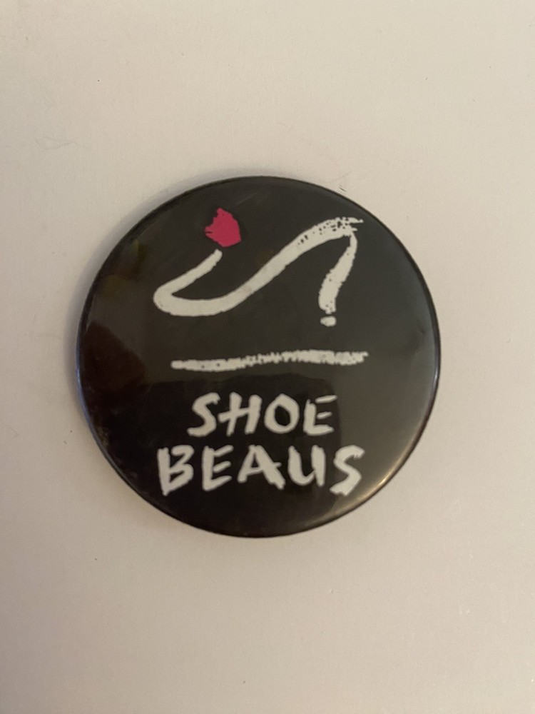 Shoe Beaus Pin Back Button P55