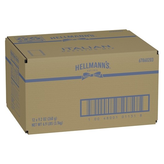 Hellmann s Italian Dry Dressing Mix, 9.2 Ounce, 12 Per Case