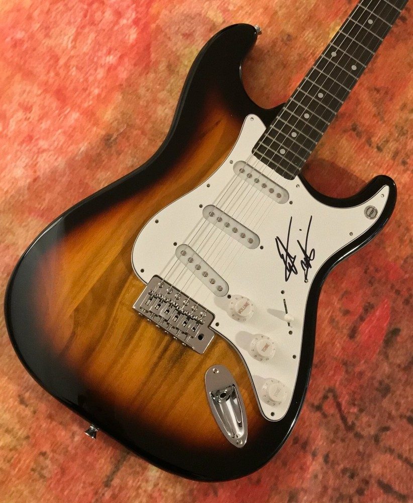 GFA Misguided Roses I'll Be * EDWIN McCAIN * Signed Electric Guitar E4 COA
