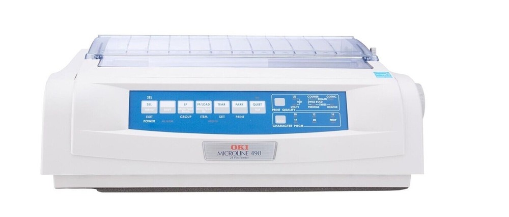 NEW Okidata Microline 9-Pin 490 Dot Matrix Printer