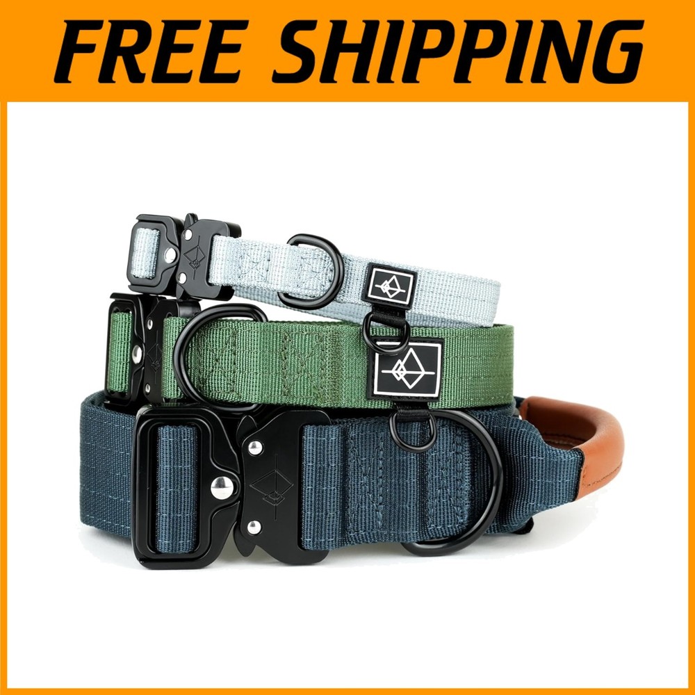 Nylon Dog Collar - Adjustable, Quick-Release Buckle