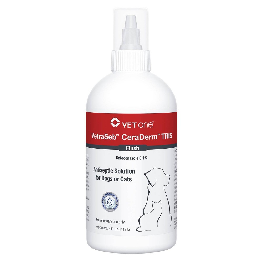VetraSeb CeraDerm TRIS Flush (16 oz)