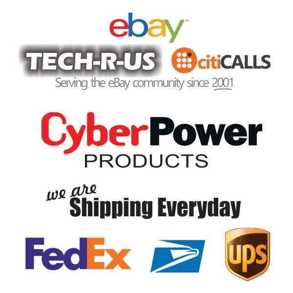 CyberPower CSB604 6-Outlet Essential Series Surge Protector (Black)