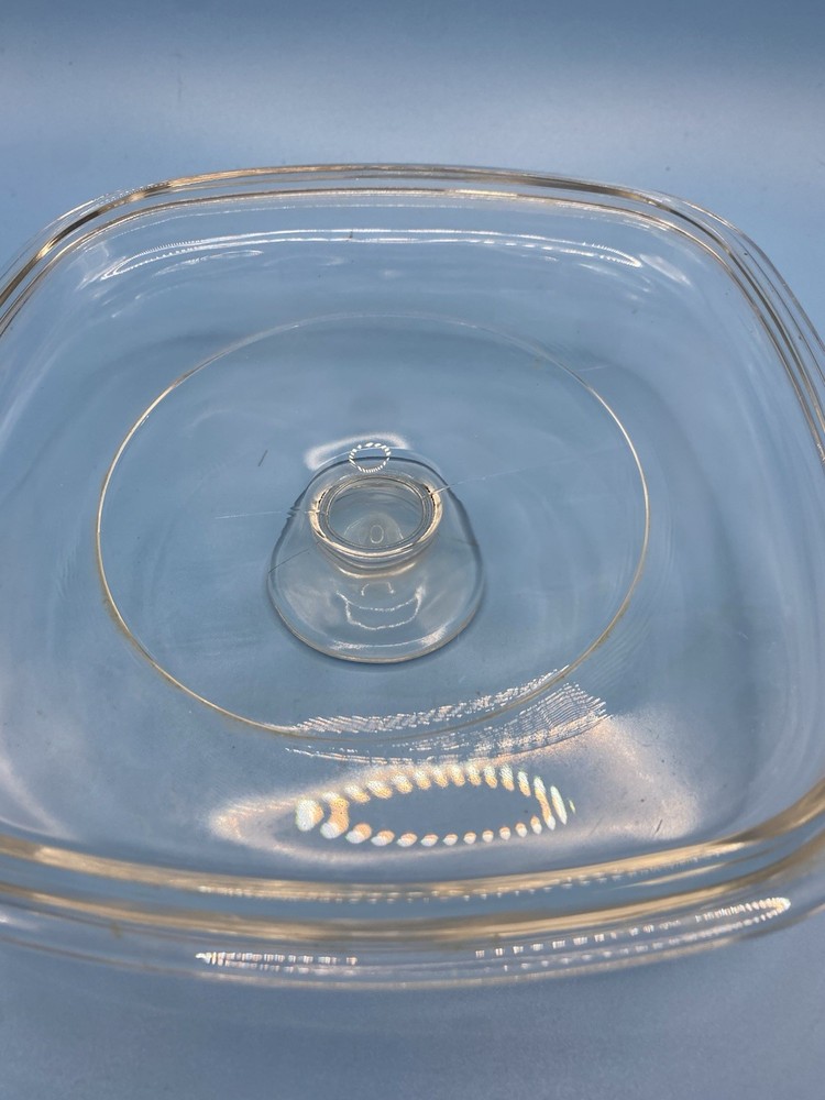 Corning Ware Replacement 7” Clear Glass Lid Pyrex A-7-C Casserole Lid Only