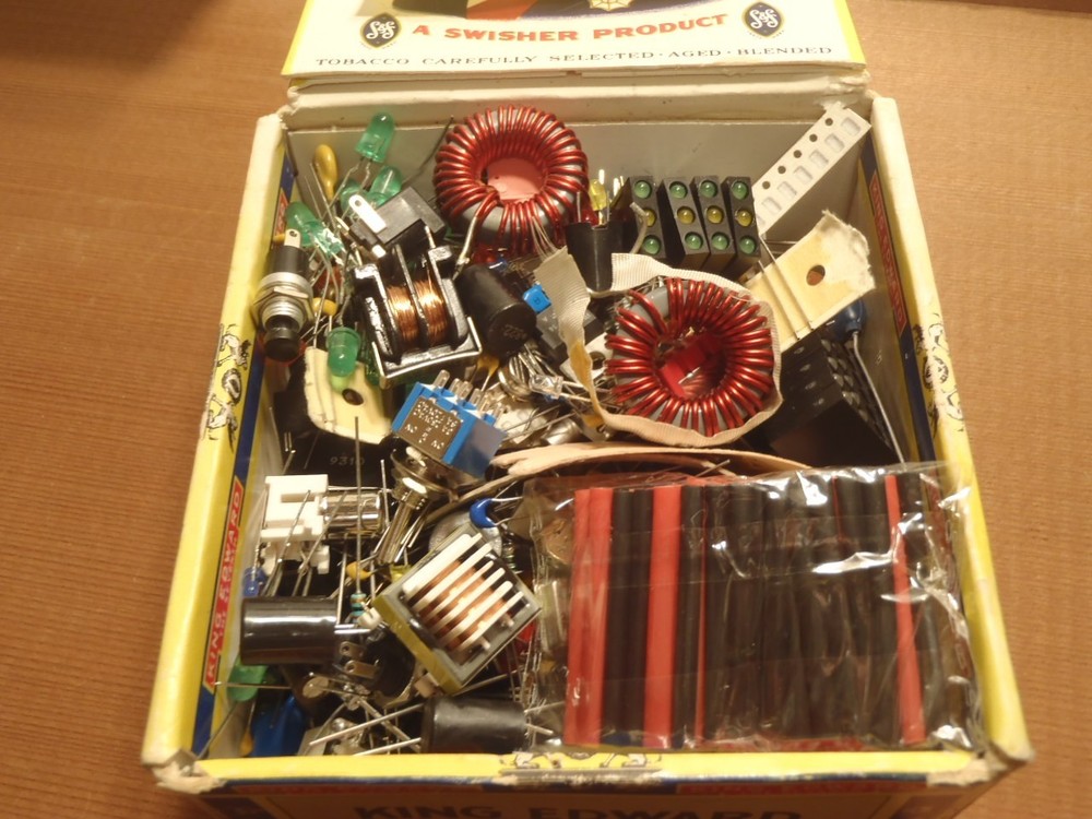 ONE POUND MISC. ELECTRONICS AND HARDWARE AS PICTURED