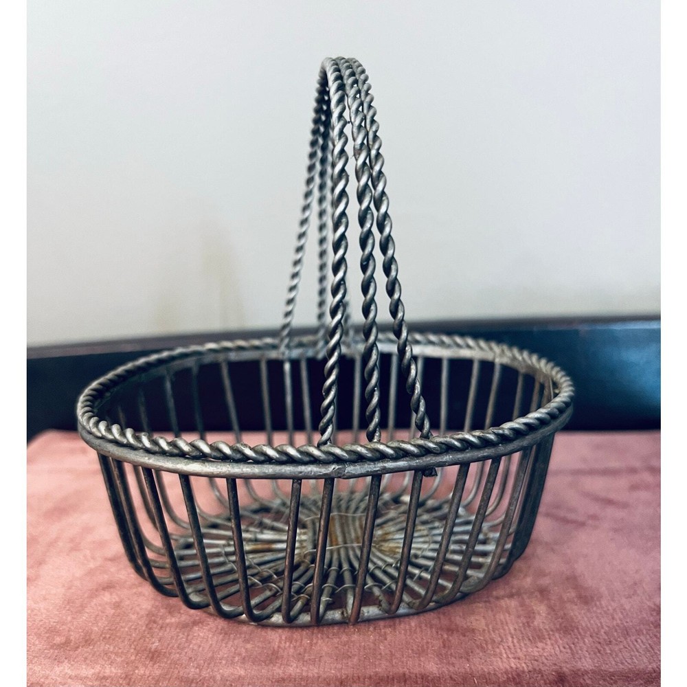 Micro Silver Wire Basket | Jewelry Storage