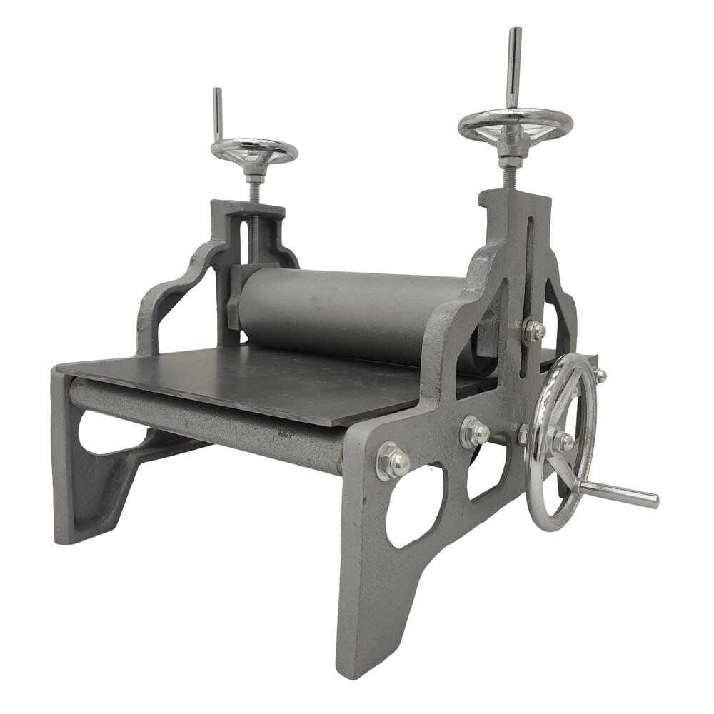 Portable Plate Slab Roller Printmaking Machine 18.9"*11.2" Adjustable Clay Tool