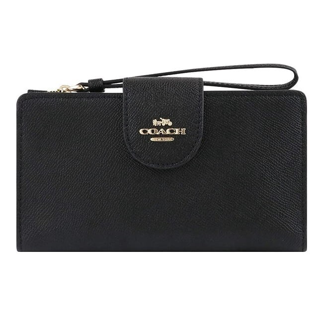 New Authentic Coach Leather Phone Wallet - CS441 - MSRP $278