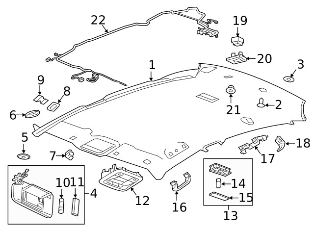 Genuine GM Coat Hook 84287955