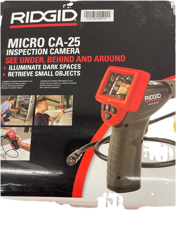 RIDGID CA-25 Micro Visual Inspection & Diagnostic Camera MISSING HOOK ATTACHMENT