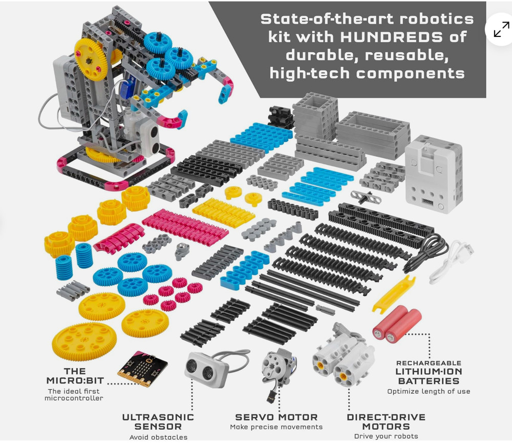Robotics Workshop with Micro:Bit STEM Experiment Kit, Creative, Educational Codi