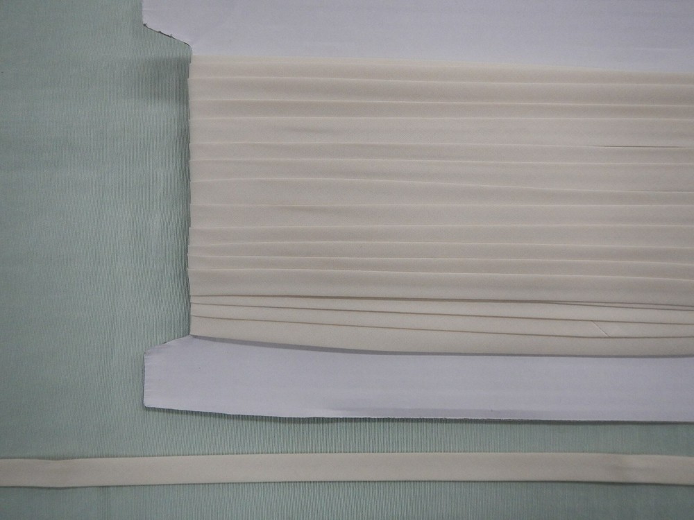 Bias Binding Cream Poly Cotton 12mm x 10 mts