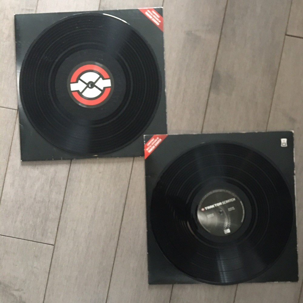 Traktor Scratch control vinyl - black