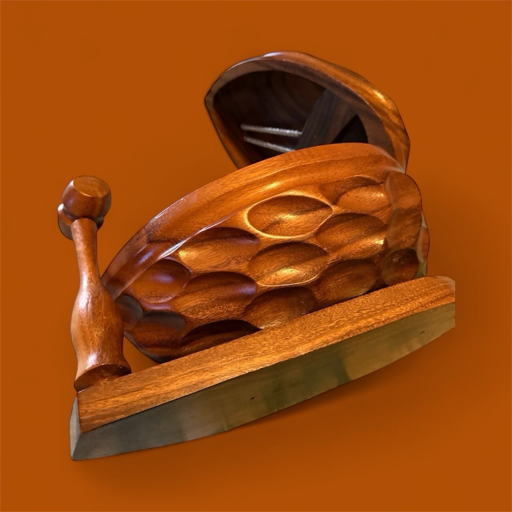 Vintage Extra Large Walnut Shape Nut Bowl Nutcracker