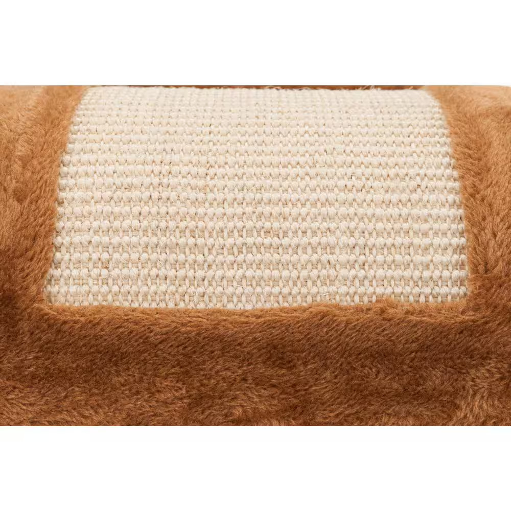 Brown Cat Scratching Wave