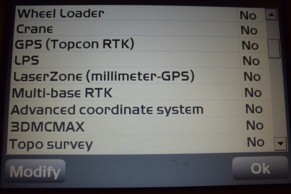 Topcon SmartGrade Control Panel Model GX-55 MANY OPTIONS #164