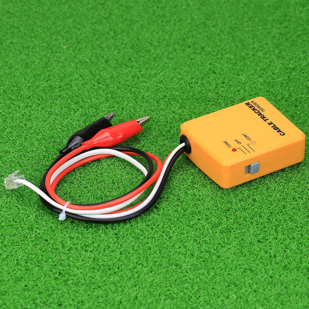 Cable Finder Tone Generator Probe Wire Tracker Circuit Tester with Alligator Cli
