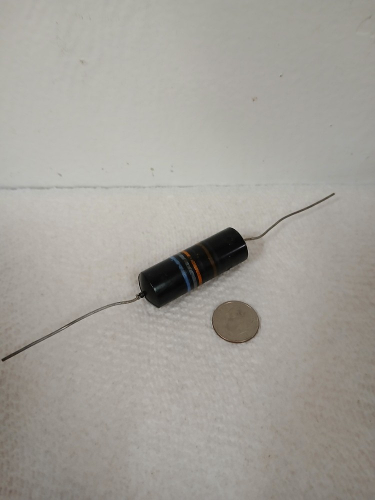 Sprague Bumblebee .068 1000v capacitor nos