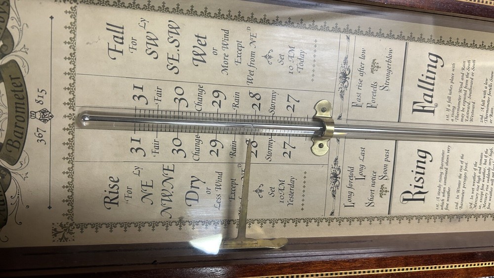 antique weather station