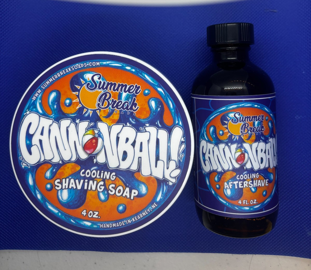 Summer Break Soaps - Shave Soaps and Aftershave Splash Sets
