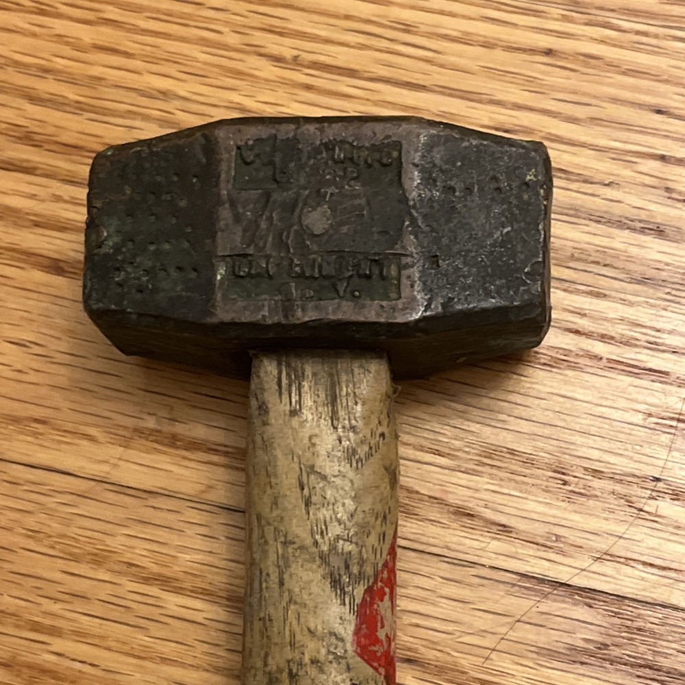 Custanite Copper Hammer Non-sparking Copper Brass Soft Faced Mallet