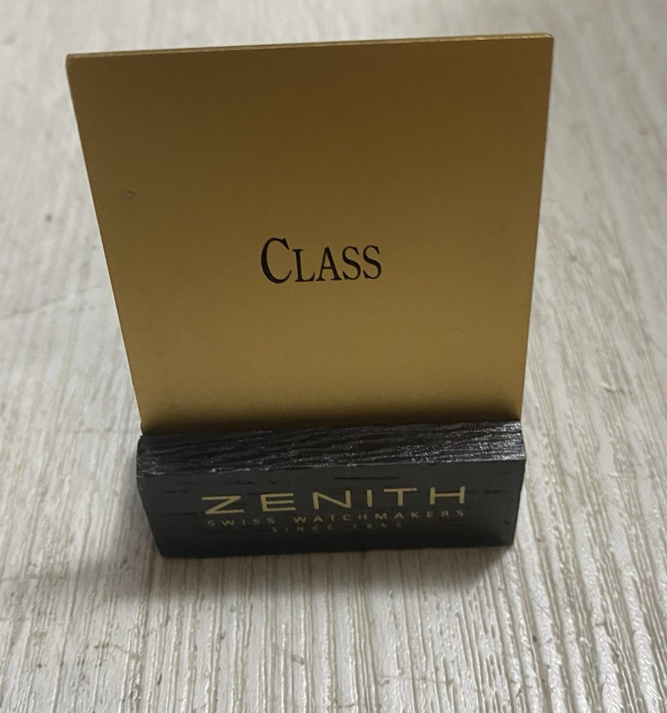 Zenith Vintage Display For Showcase Model Class