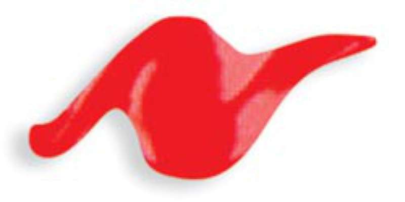 Scribbles 3D Fabric Paint 1oz Shiny - Bright Red