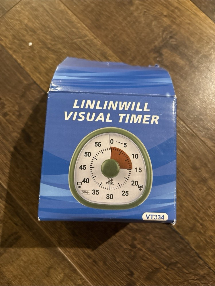 60 Minute Visual Timer - Silent Timer Time Management Tool for Classroom