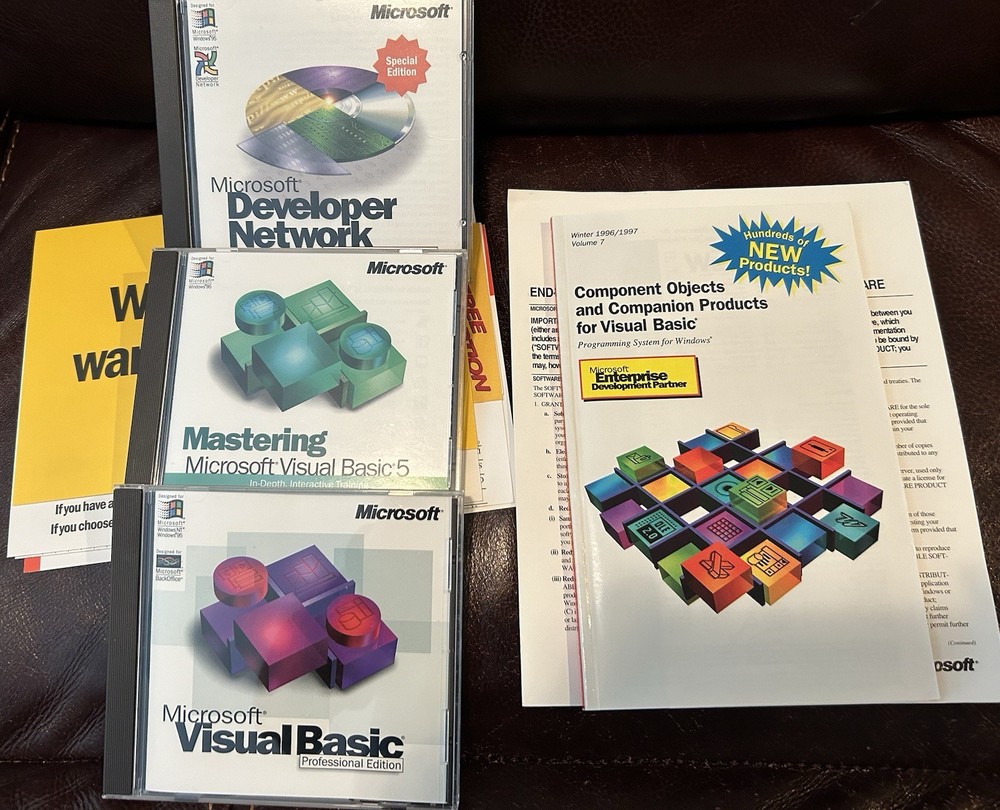 Visual Basic 5.0 Professional Edition CD ROM