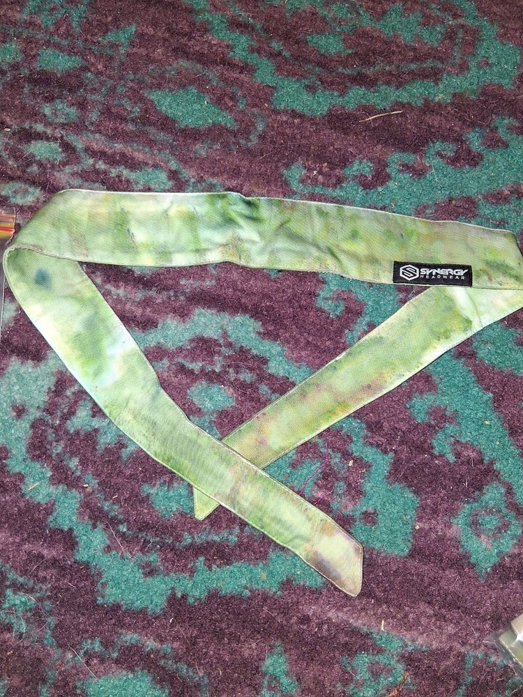10 0z Tie Dye Paintball Headband #16